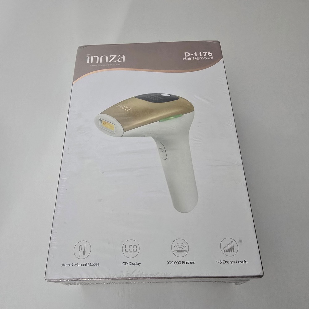 Innza D-1176 IPL Hair Removal System White Rose Gold 999000 Flashes NEW